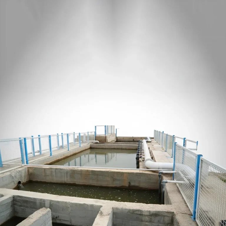 Concrete Wastewater Treatment Plant